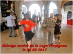 milonga tardes de la loge  Perpignan le 30 09 2017